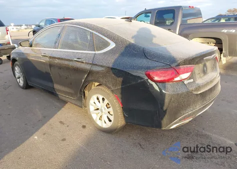 2015 Chrysler 200 C из США, поврежденный, VIN 1C3CCCCG0FN515532